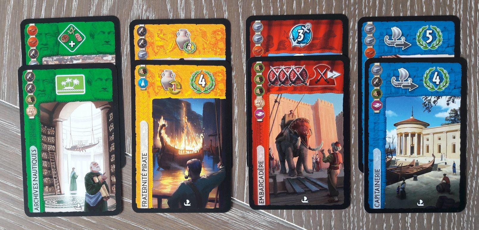 les cartes de l'Age 3