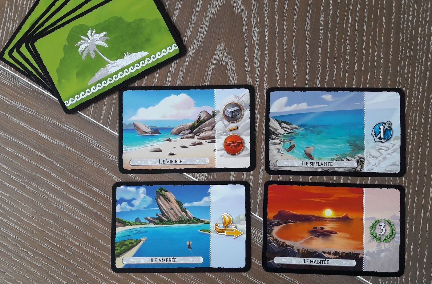 Et les 4 dernières îles de niveau 1 ... tout simplement paradisiaques