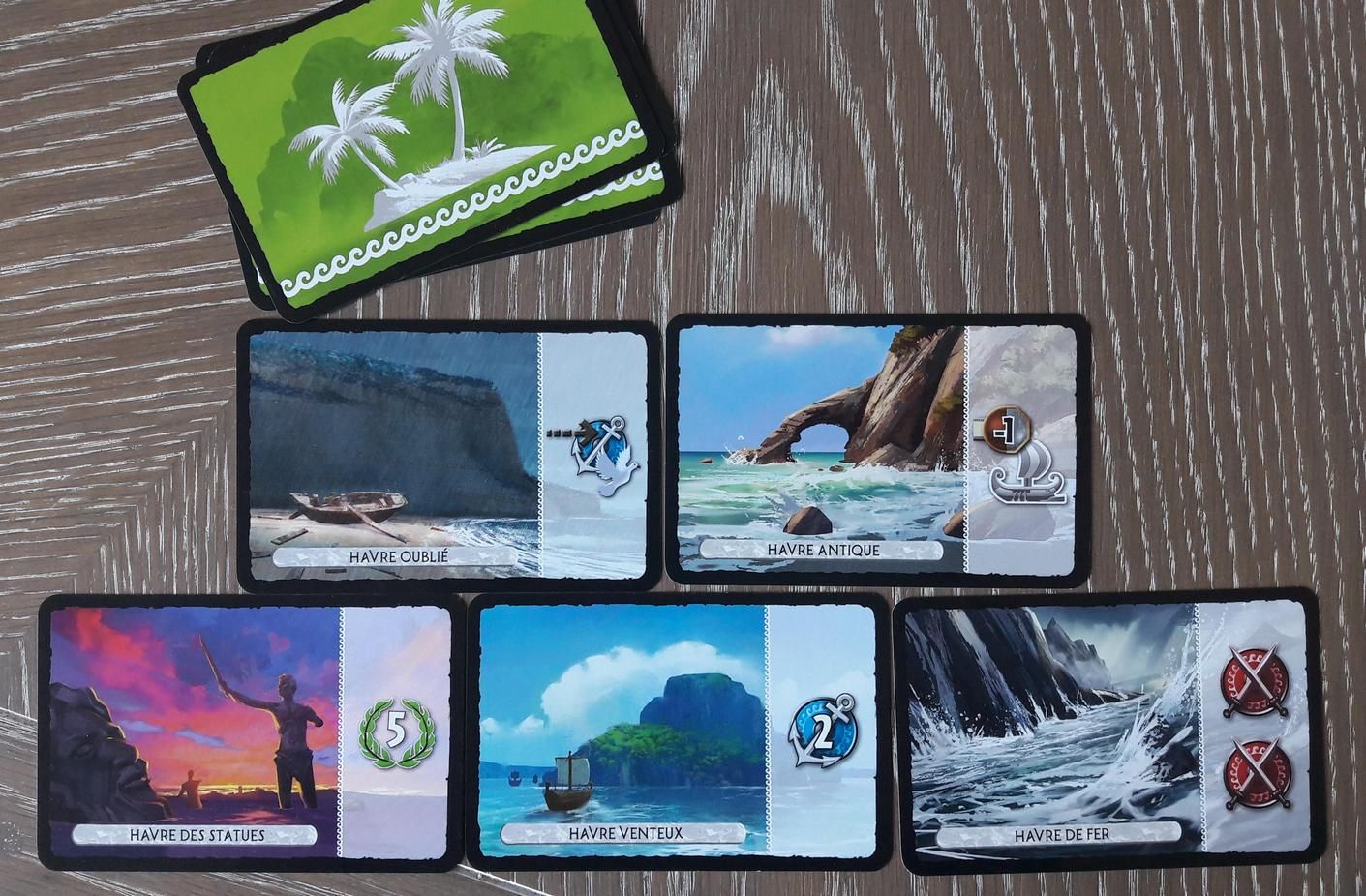 5 îles  de niveau 2