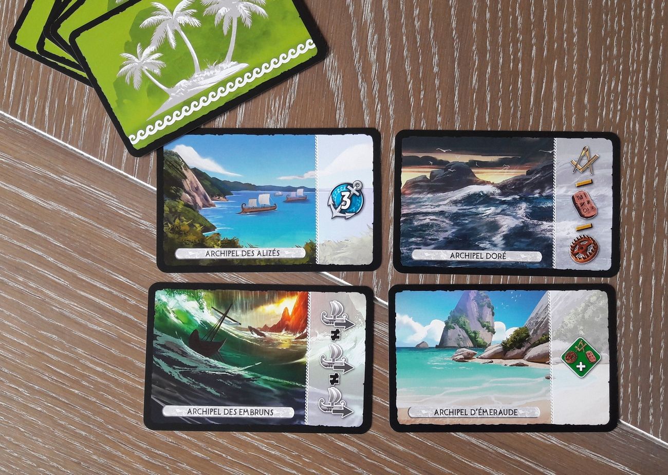 Et les 4 dernière îles de niveau 3