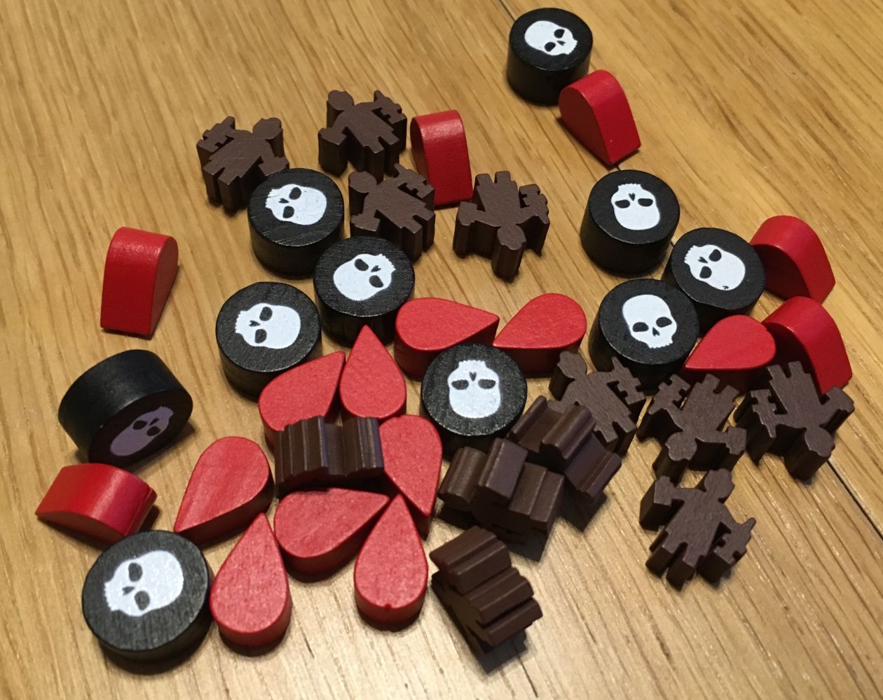 Les nouveaux pions en bois