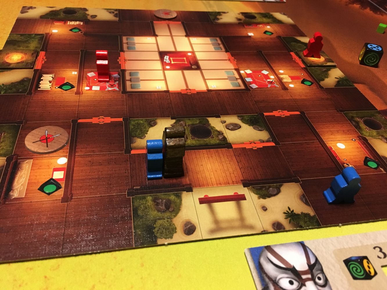 Les ninja ont capturé le Shogun et s'approche dangereusement d'une torii