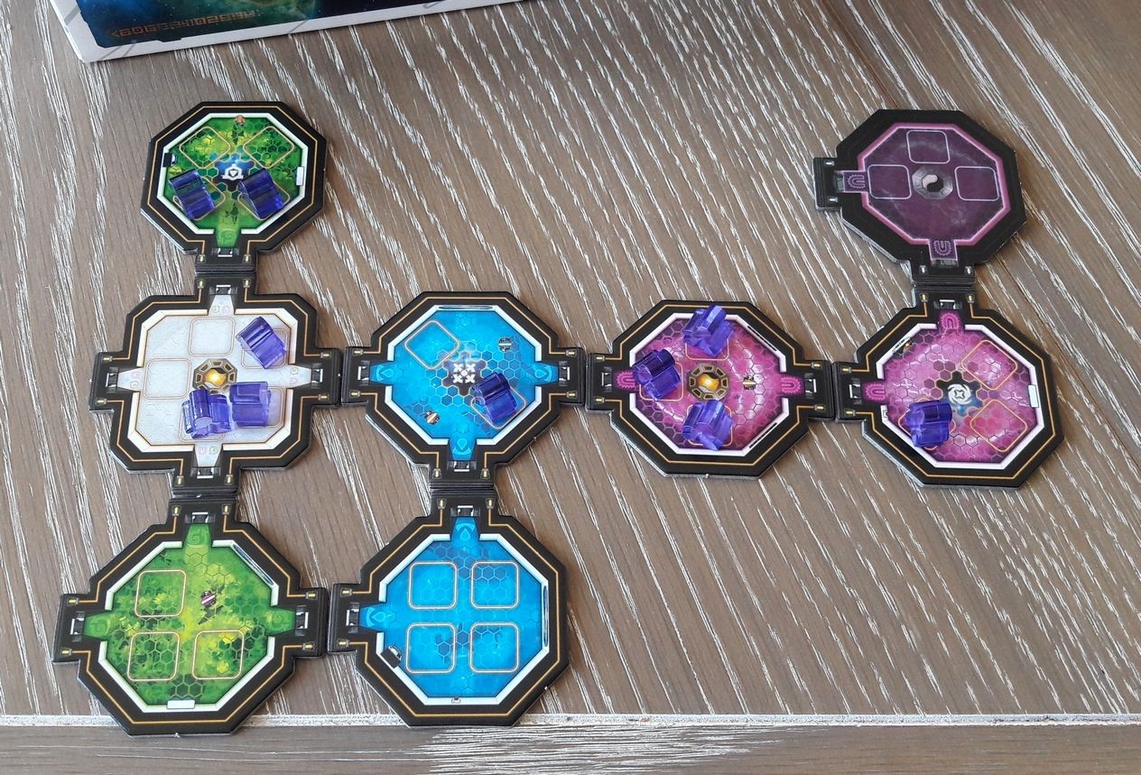 Exemple de station orbitale.