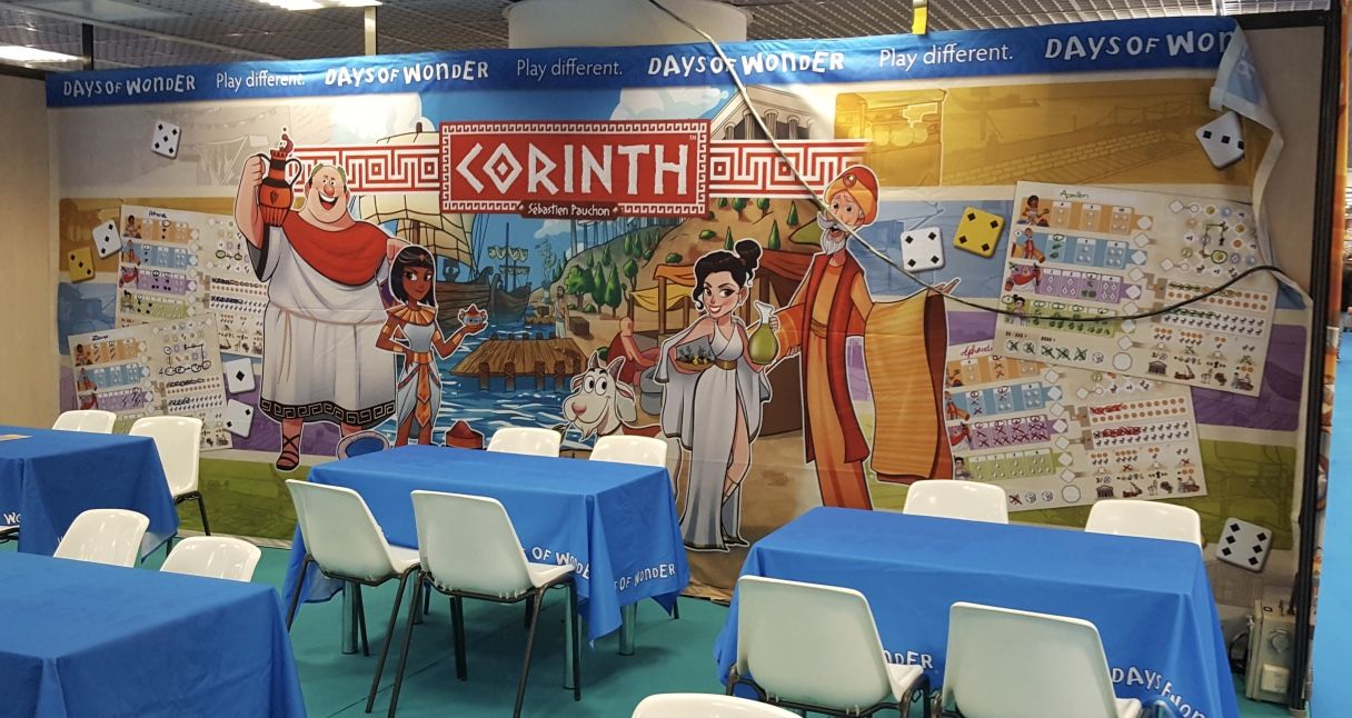 Le stand de Corinth