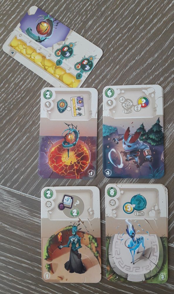 Les cartes exploit suggérées pour le module titan 1/2 :  les moins chères en cristaux