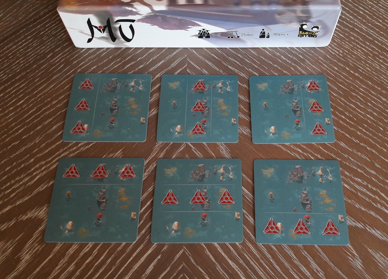 Les cartes conflits : 3 colonnes & 3 lignes.