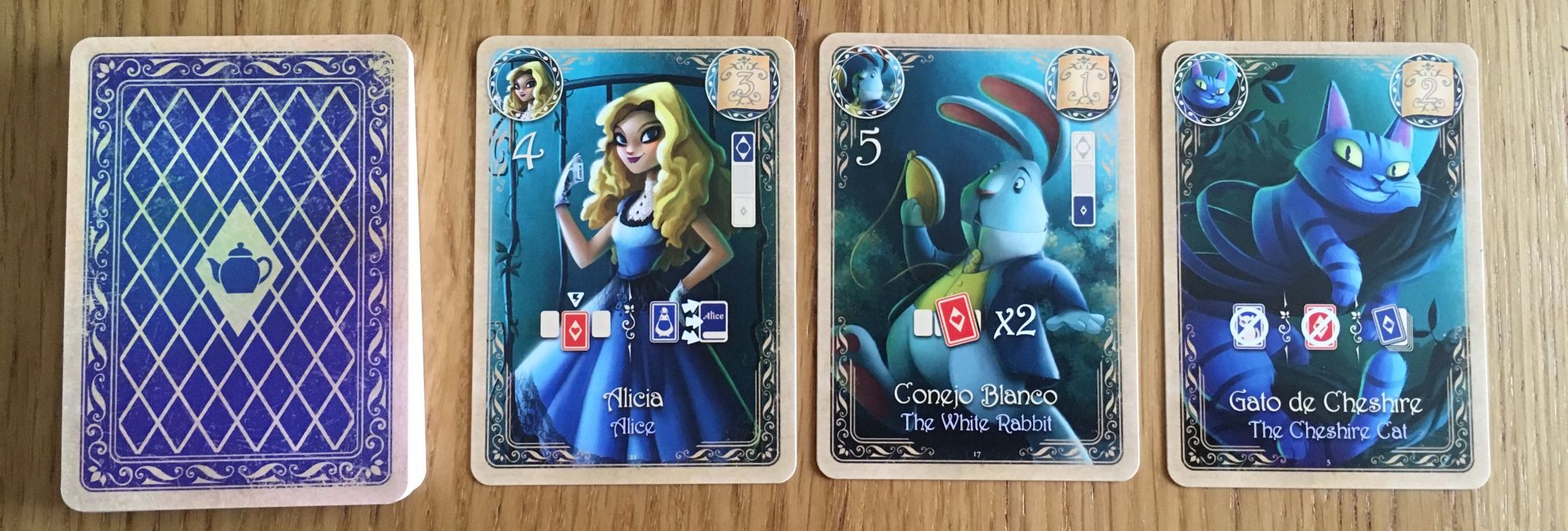 Les cartes « Personnages Principaux »