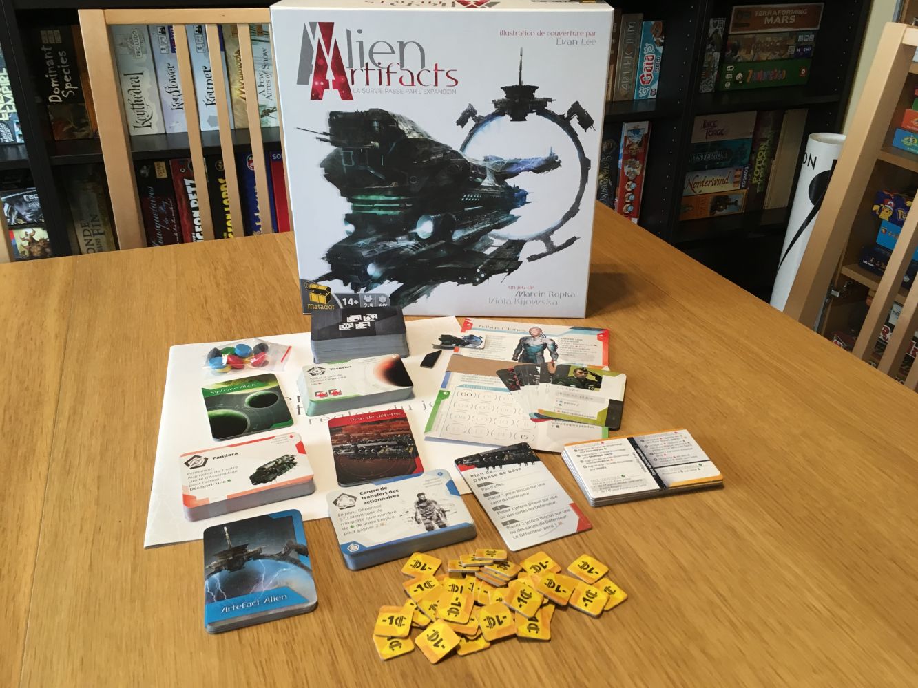 Contenu de la boîte