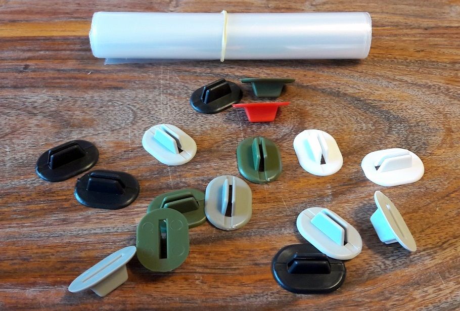 Beaucoup de sachets (comme toujours dans Andor) et les support pour les stand-in.