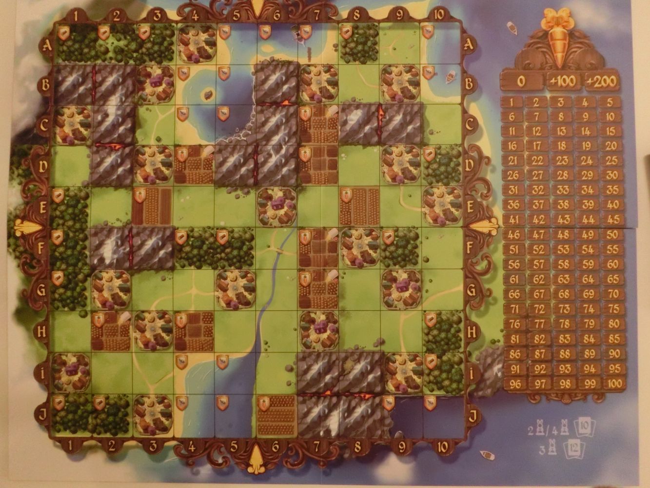 Malgré sa grille en lettres chiffres, on reste loin d'une bataille navale.