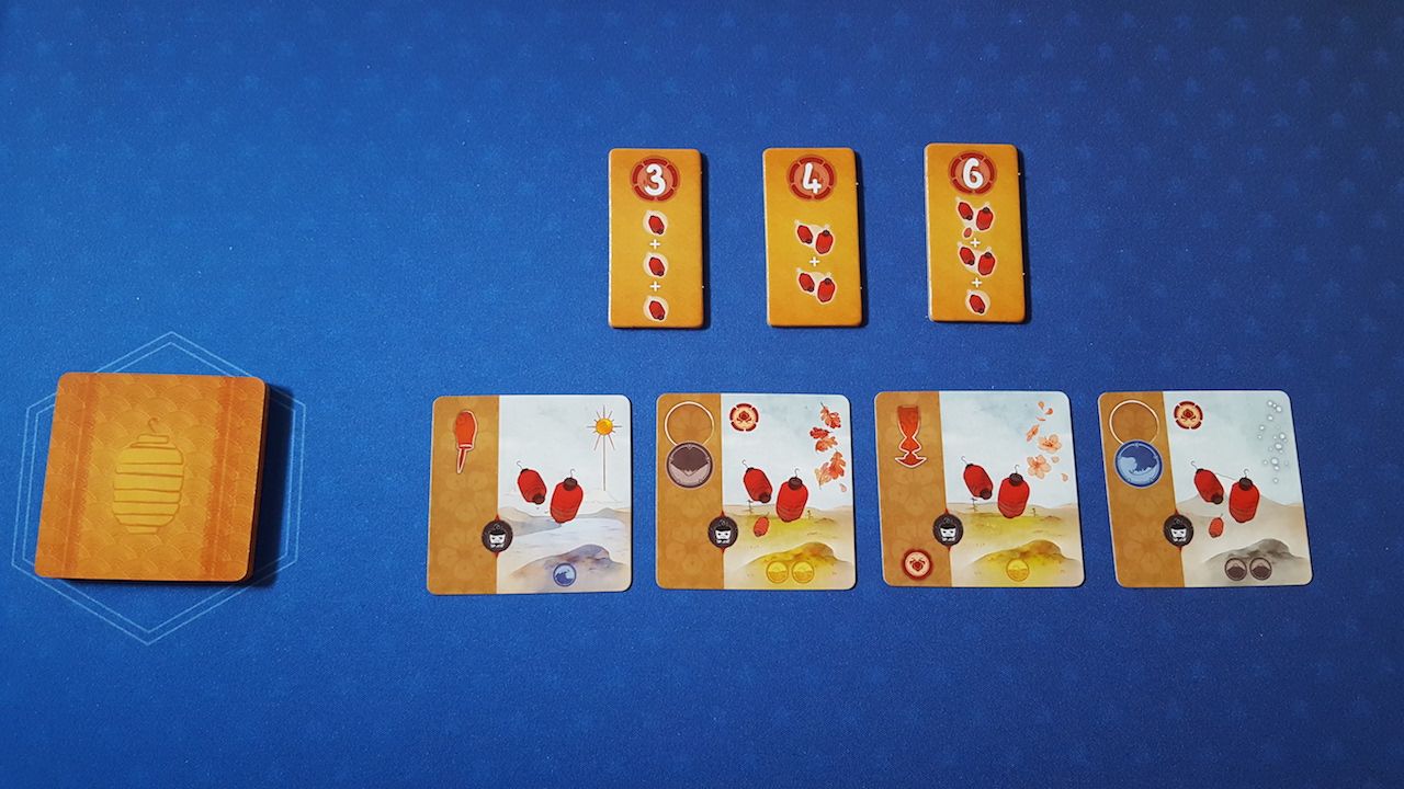 18 cartes au dos orange