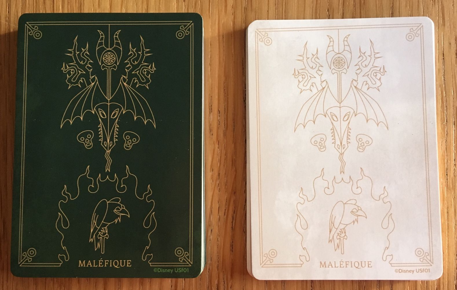 Les decks de cartes de Maléfique