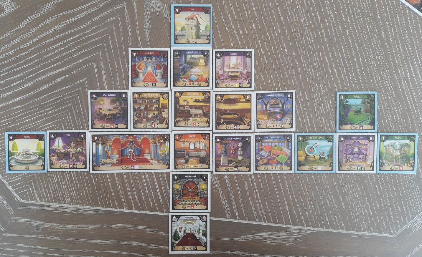 La forme du château importe peu, l'essentiel c'est qu'il plaise à Ludwig.