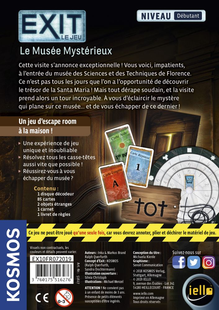 EXIT - Le Musée Mystérieux