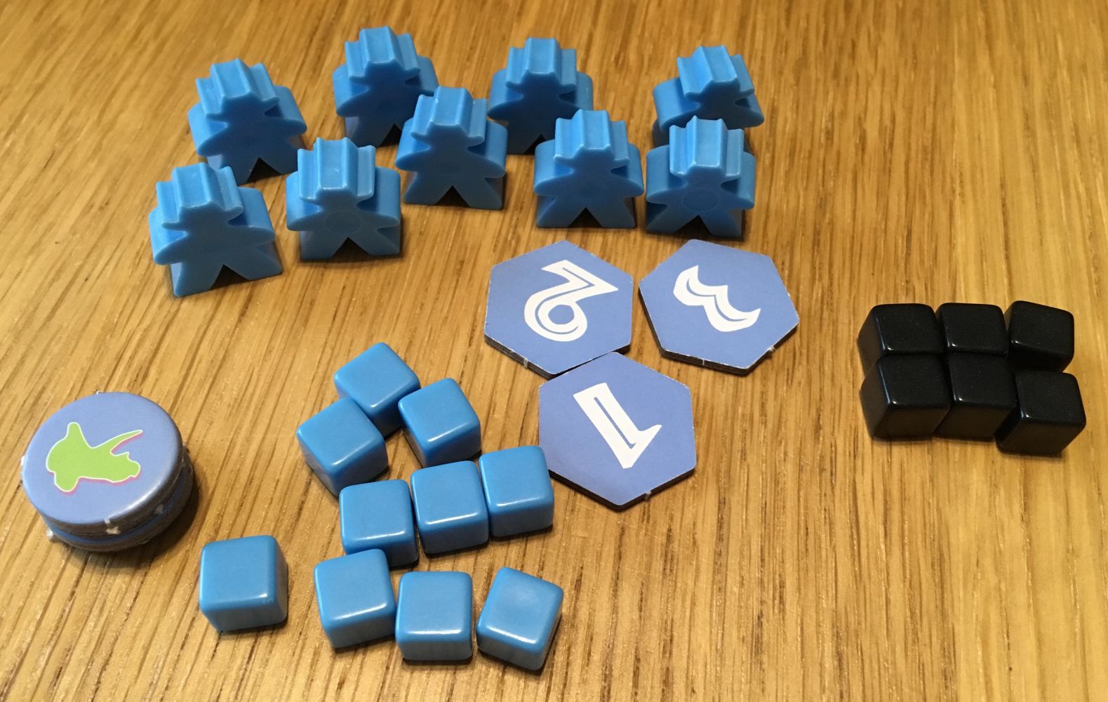 Le matériel d’un joueur.