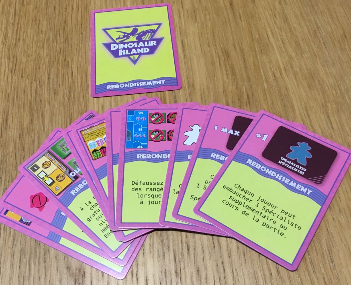 Cartes « Rebondissement »