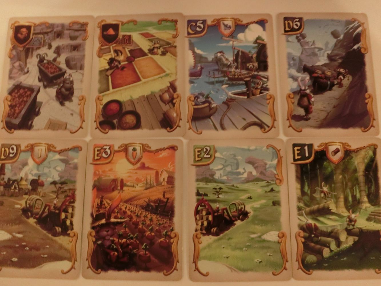 Les cartes de territoire