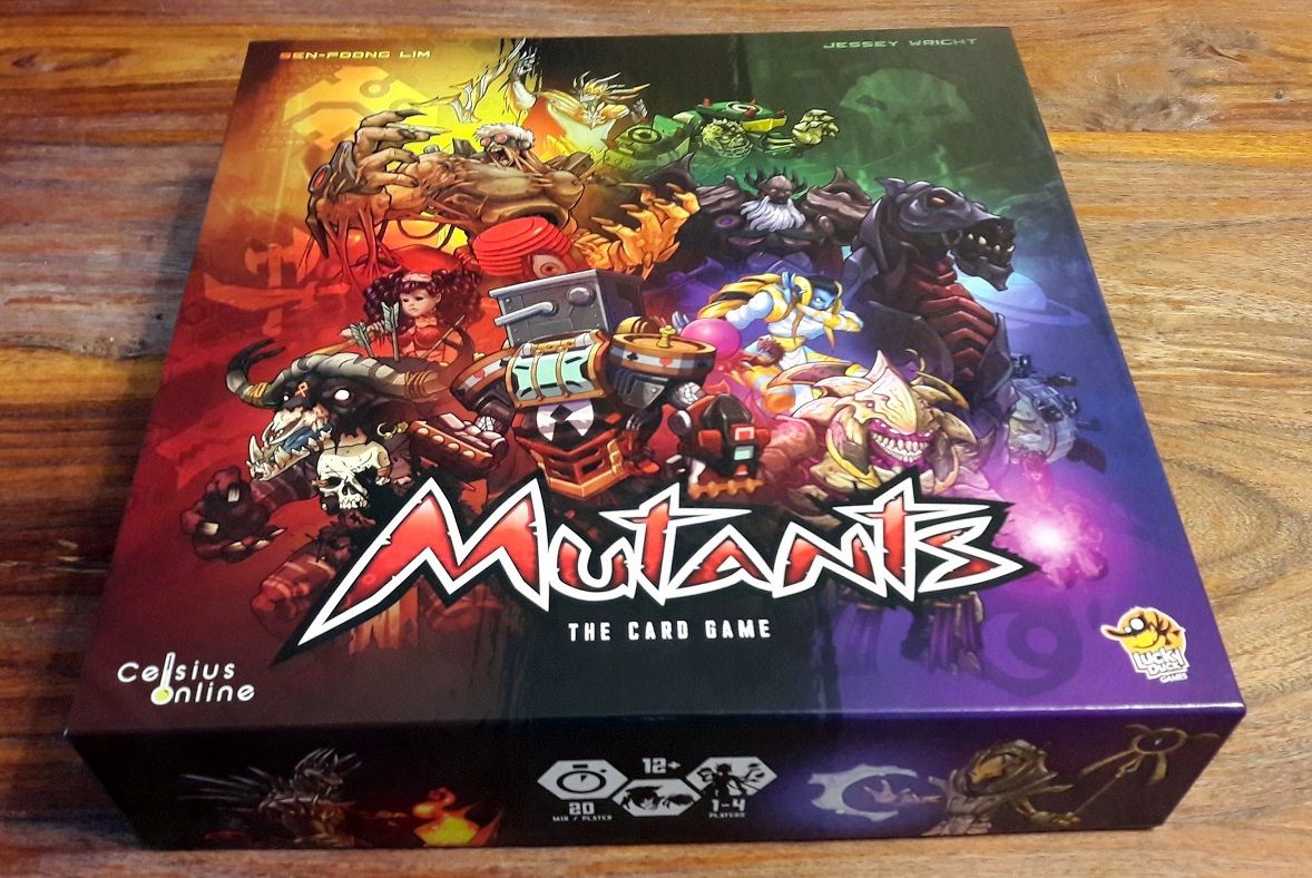 Superbe boite haute en couleurs très flashy pour un jeu qui ne l'est pas moins.