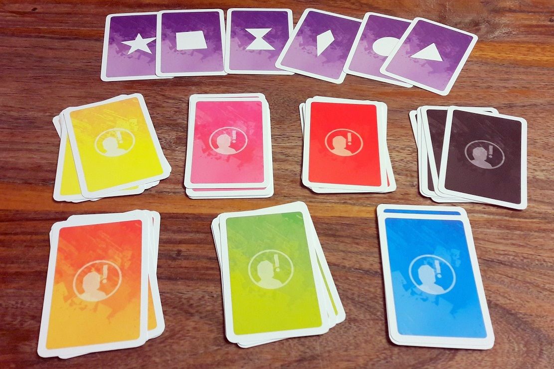 Chaque joueur devra choisir une des 6 émotions via ces cartes.