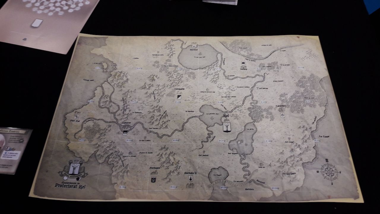 Une vue de la carte !