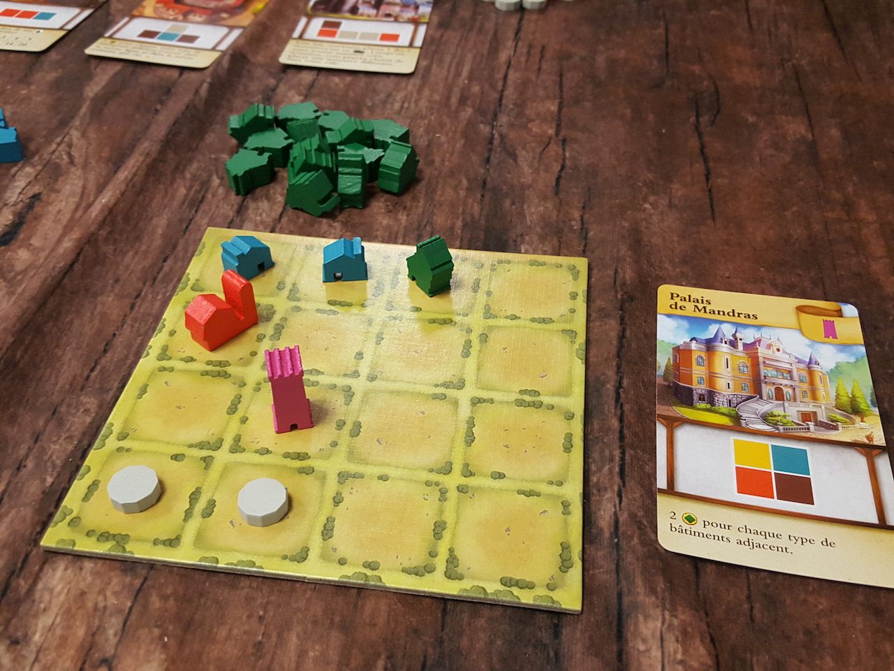 Pour l'instant le placement des ressources et la construction des bâtiments restent encore facile.