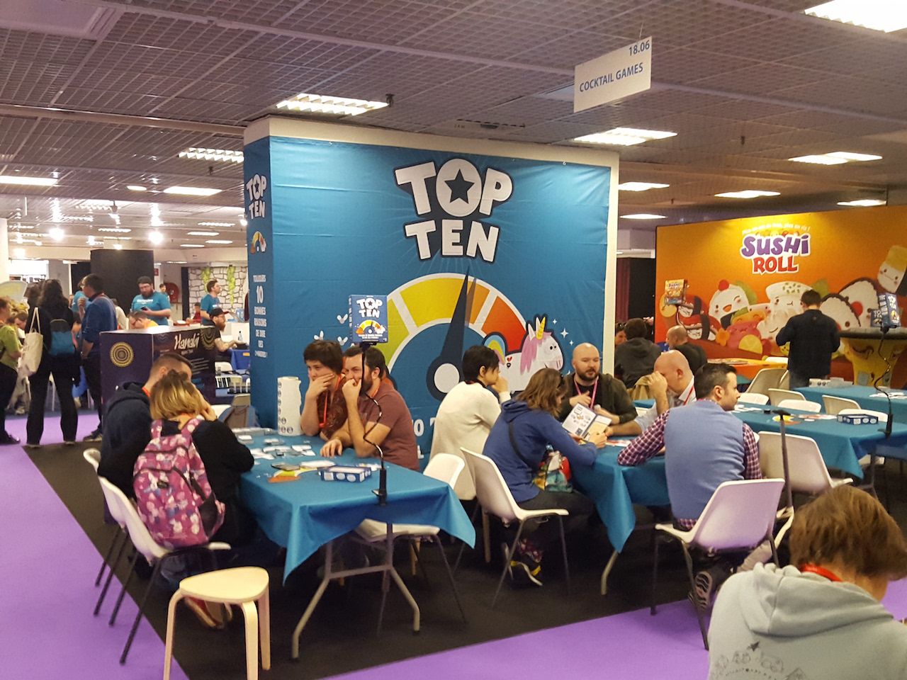 Top Ten d'Aurélien Picolet, le nouveau jeu d'ambiance chez Cocktail Games.