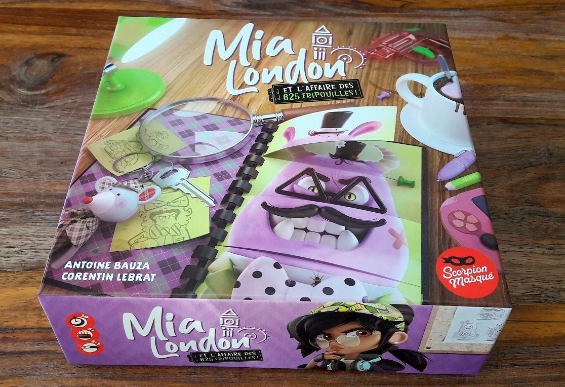 Jolie boite aux couleurs, très petite fille, et pourtant le jeu est tout à fait mixte : choix étonnant !