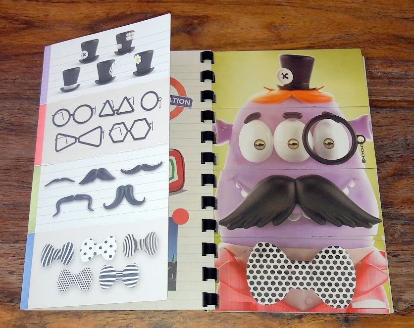 4 parties avec à chaque fois les 5 possibilités : à vous de vous souvenir !