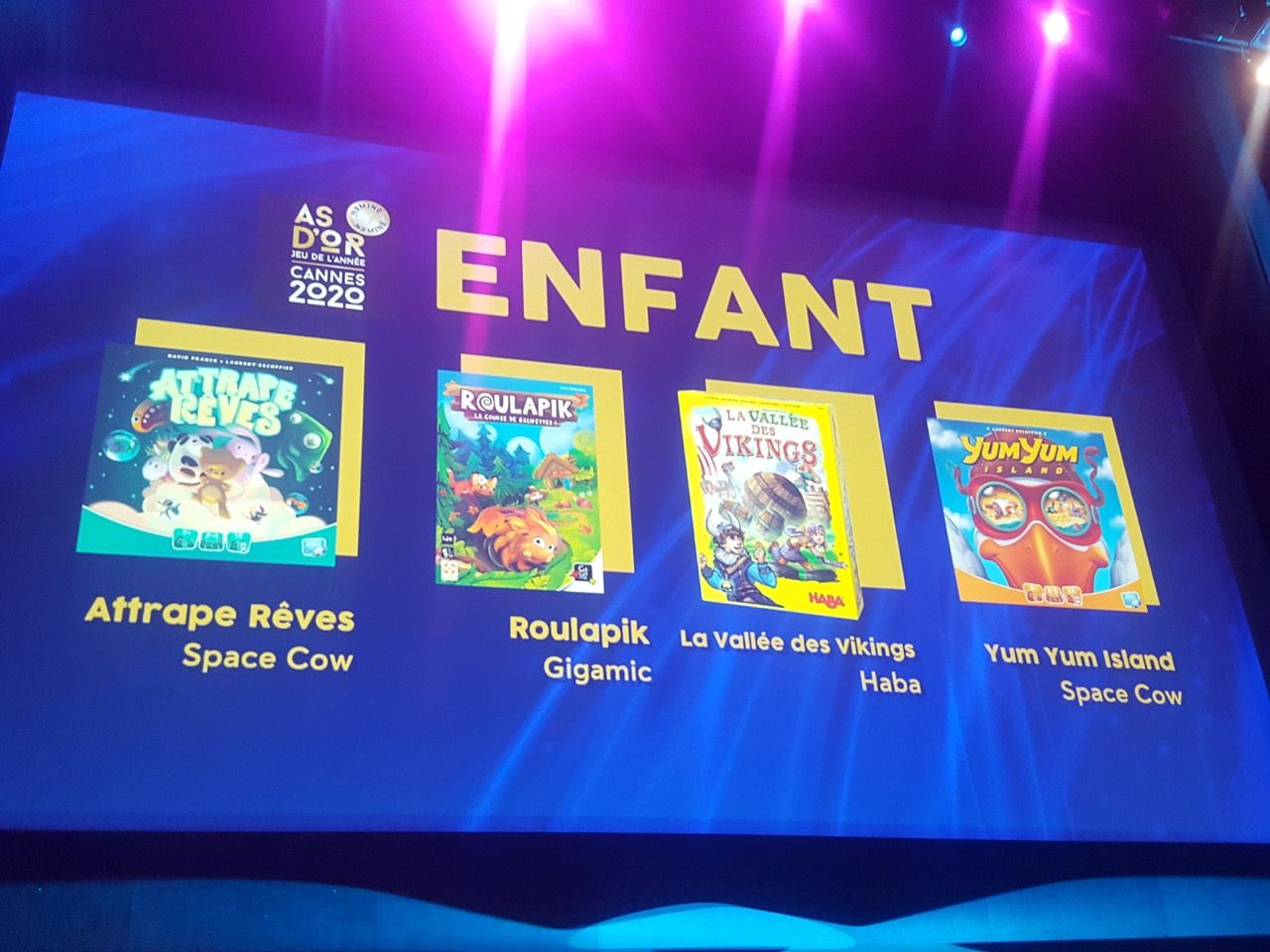 As d'Or jeu Enfant...