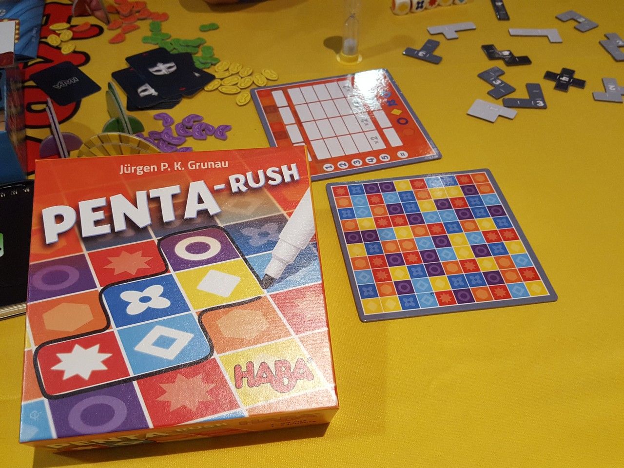 Penta Rush de Jürgen Gronau à partir de 8 ans.