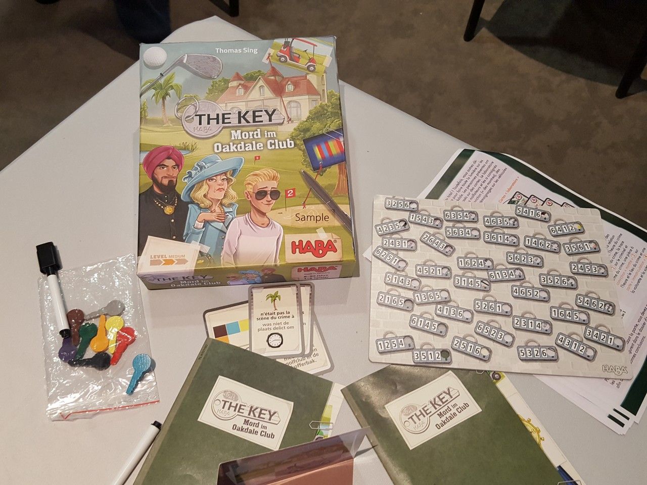 Proto The key, un jeu de Thomas Sing l'auteur de The Crew.