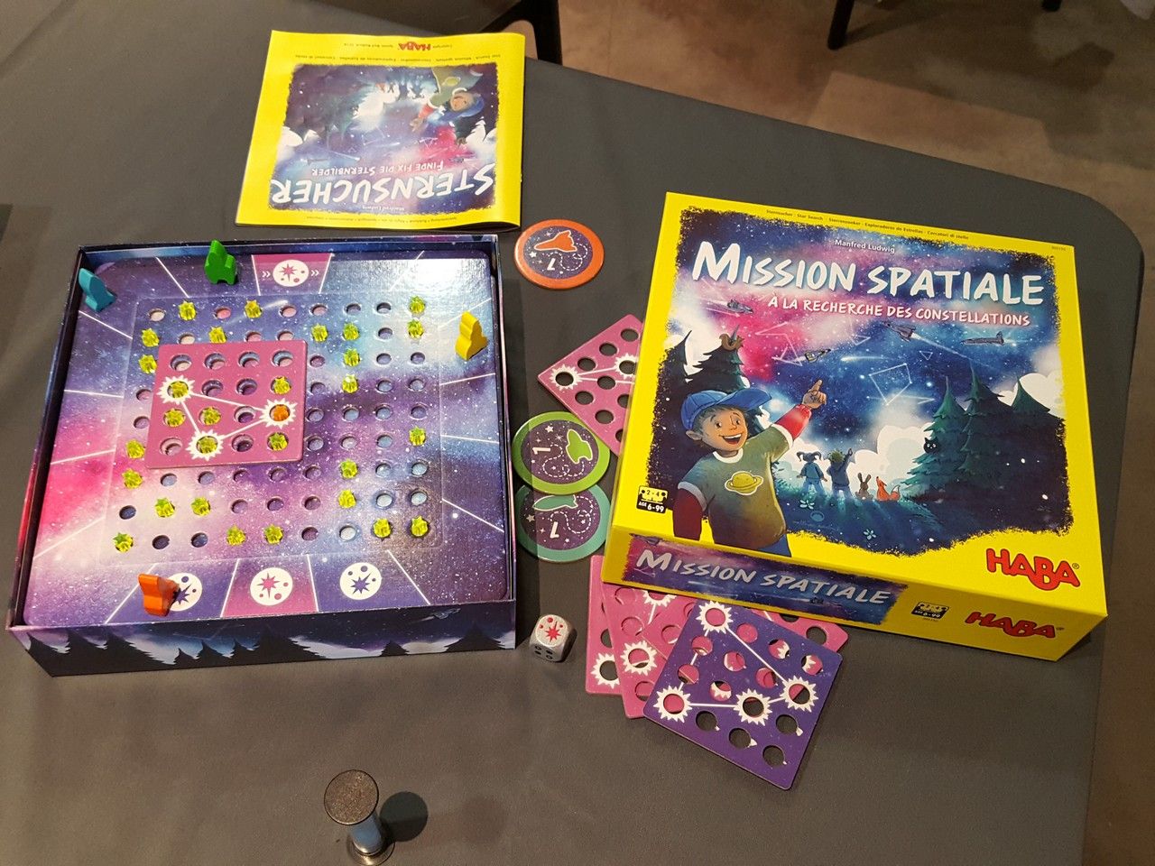 Mission spatiale de Manfred Ludwig à partir de 6 ans.