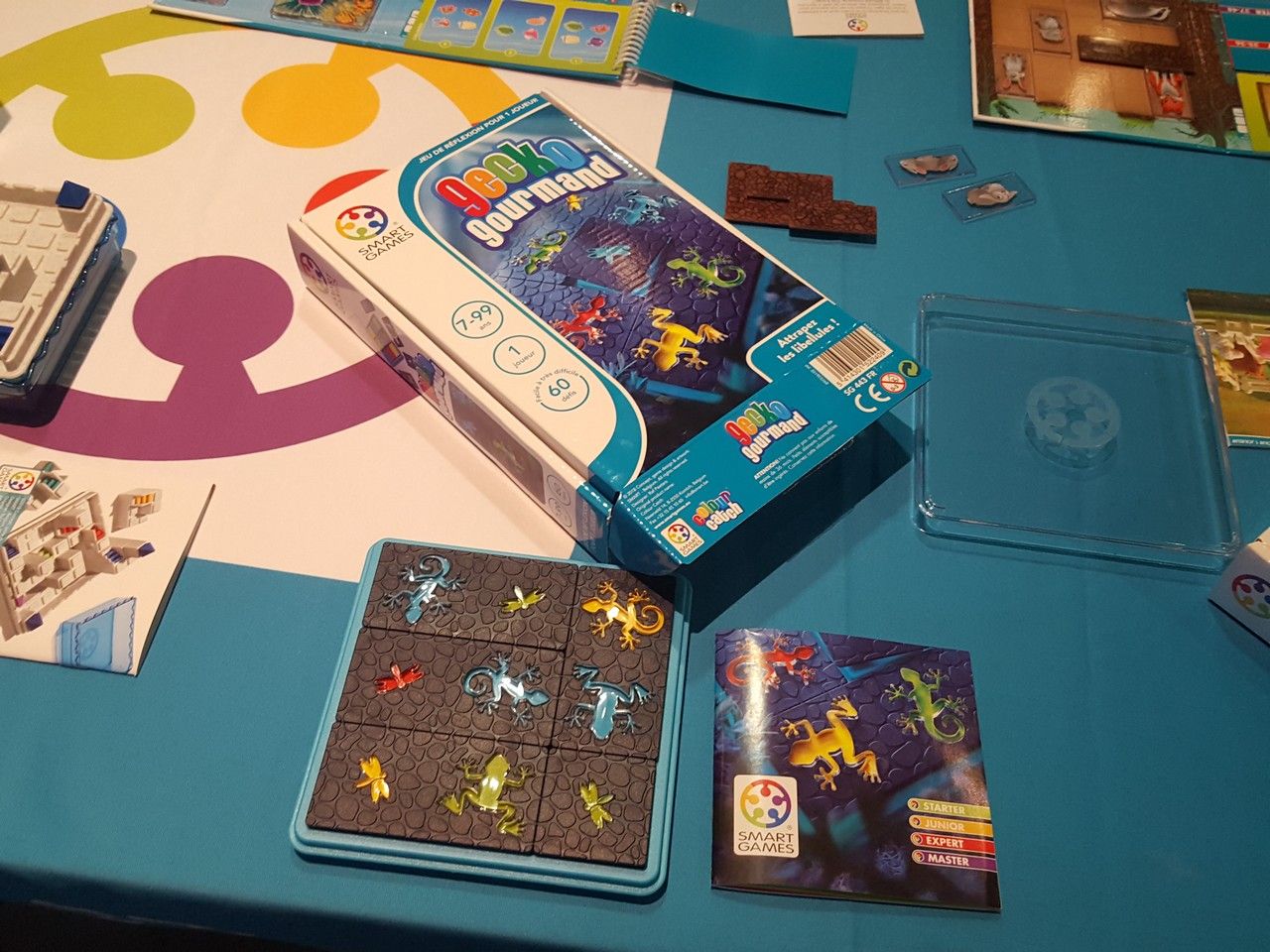 Gecko gourmand à partir de 7 ans.