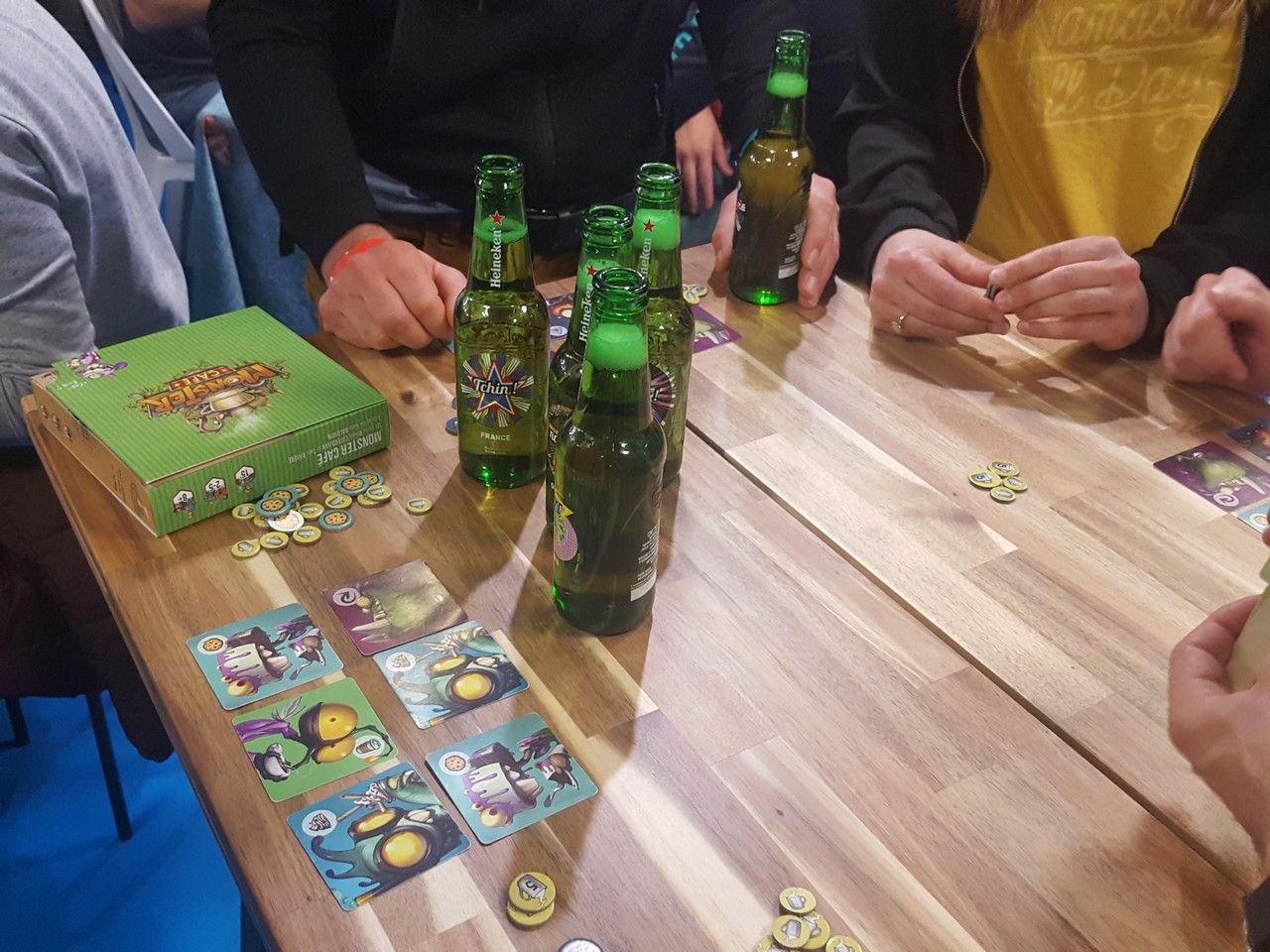 On est bien reçu chez les bûcherons !