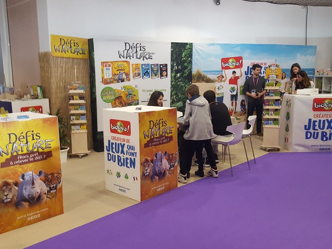 J'ai retrouvé Cyril et son mini Jedi et nous nous dirigeons chez Bioviva pour découvrir leurs nouveautés.