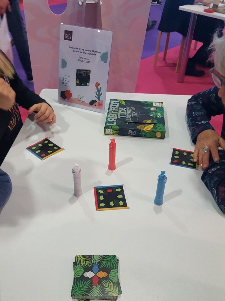 Labyrintix de Cédric Martinez à partir de 8 ans.