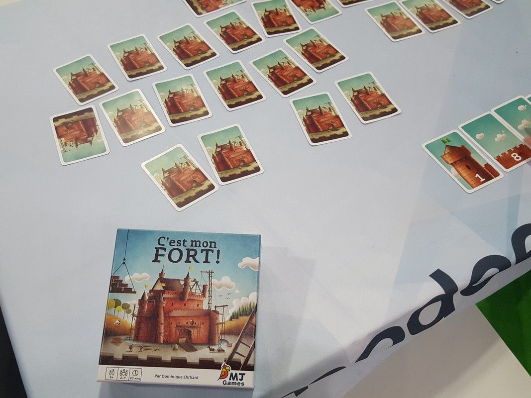 C'est mon fort ! un jeu malin de Dominique Ehrhard chez MJ Games à partir de 6 ans.