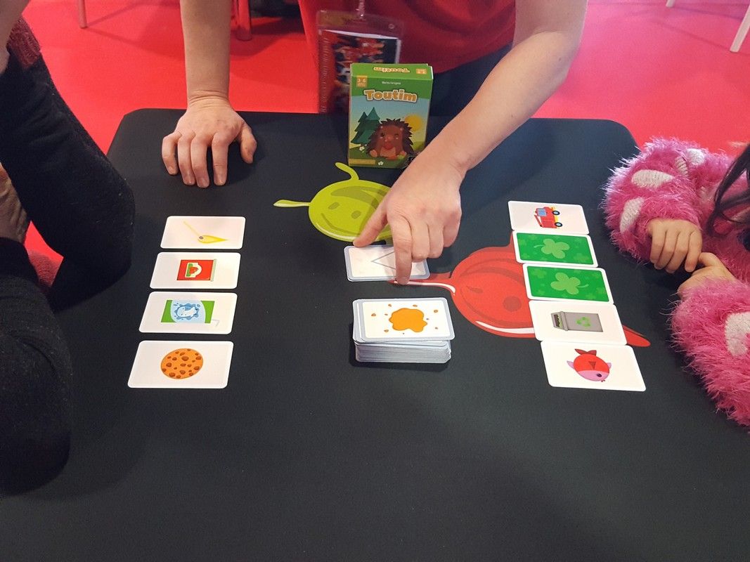 Toutim, le jeu créé par une orthophoniste Marine Faraguna. Petit mais diablement efficace à partir de 3 ans.