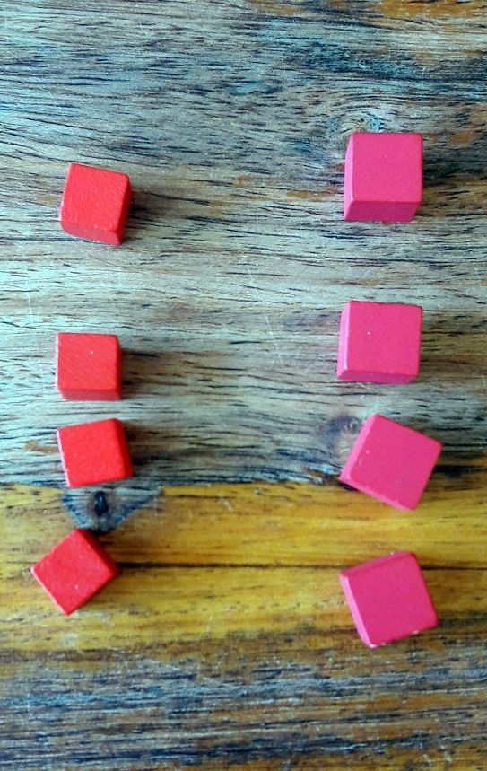 Les cubes de vie ont réduit de taille mais gagné en couleur (plus vive).