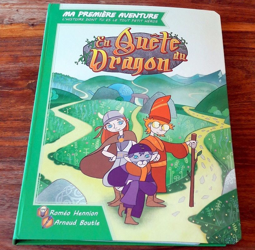 La quête du dragon fut la première aventure sortie chez Game Flow il y a maintenant plus d'un an.