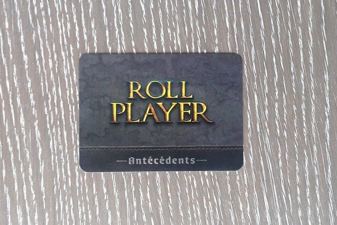 Le dos de la carte Roll Player