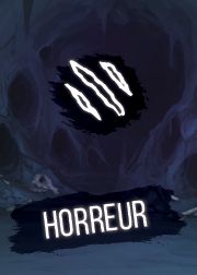 Carte Danger Horreur