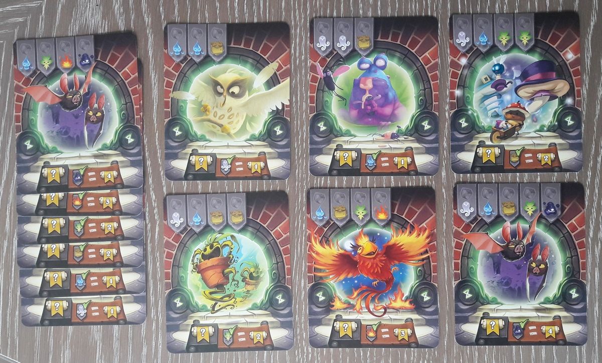 Des points en fonction du nombre de cristaux sur un type d'Animus donné.