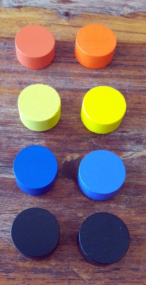 En effet si l'on ne met pas les sticker, on ne voit pas forcément l'interet des nouveaux pions...