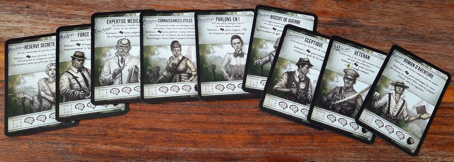 9 personnages feront partie de l'expéditions, ceux non joueur ici vous aideront quand même !