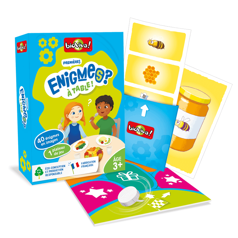 Mes premières énigmes - à table !