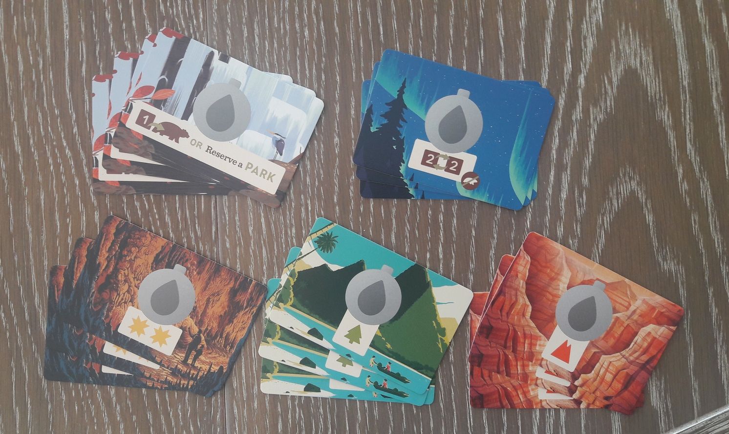 Les cartes  'Gourde'