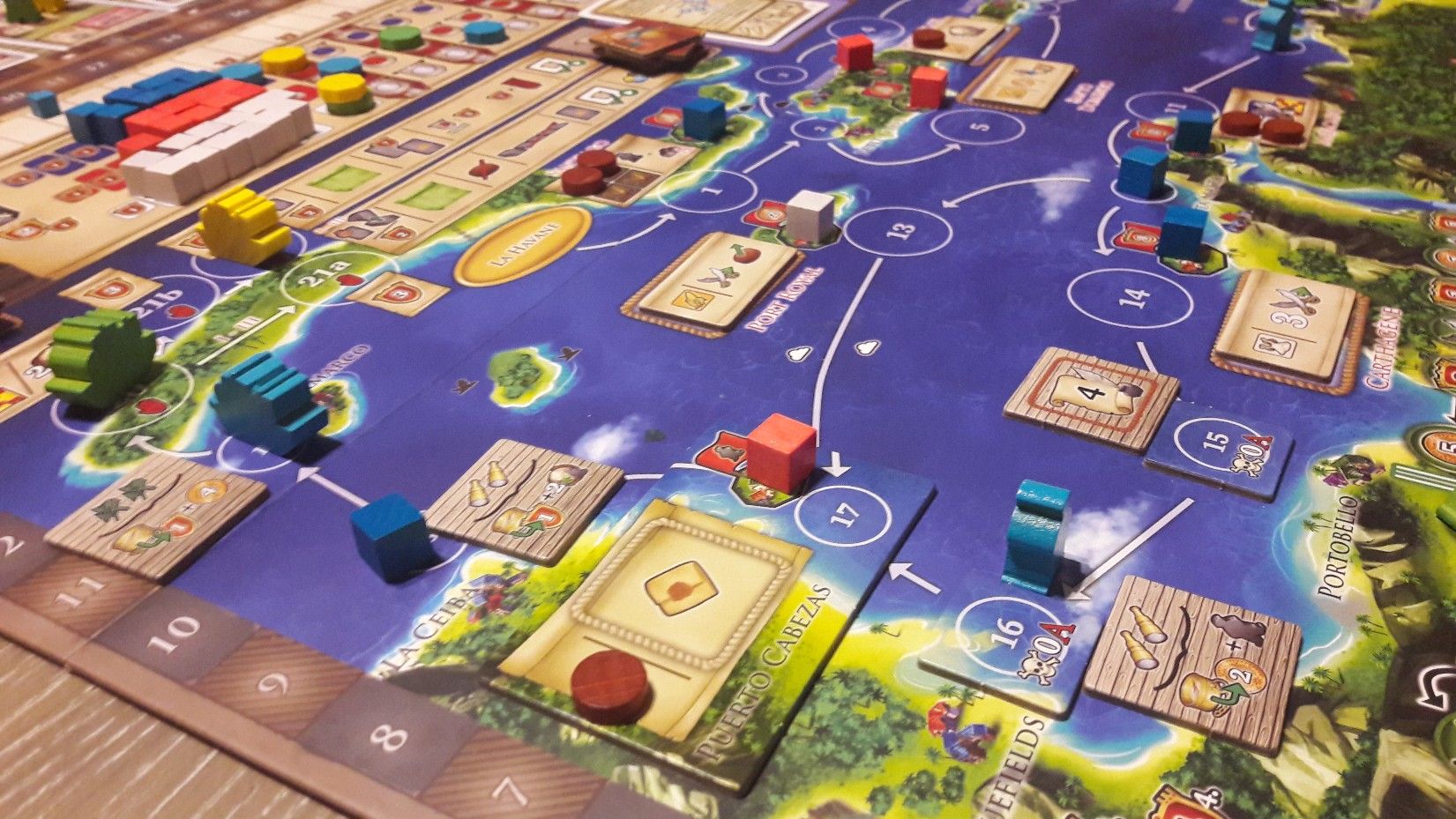 La tuile "legacy" de Puerto Cabezas à été rajouté sur le dernier tour