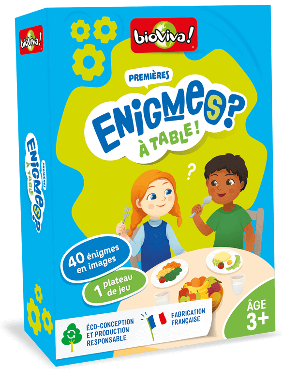 Mes premières énigmes - à table !