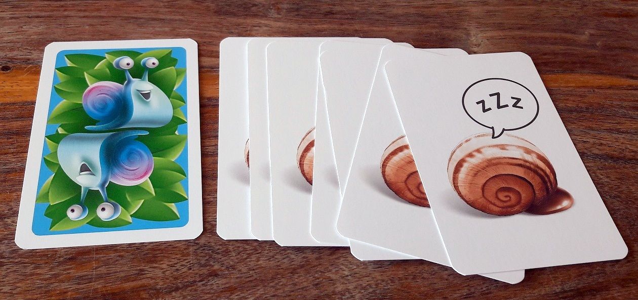 Ici on se doute que l'escargot ne va pas beaucoup avancer...